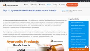 Top 10 Ayurvedic Medicine Manufacturers in India - ayurvedic medicine supplier