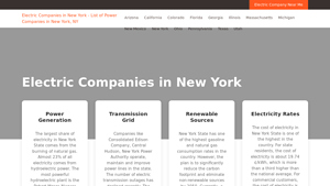 Electric Companies in New York - energy suppliers nyc