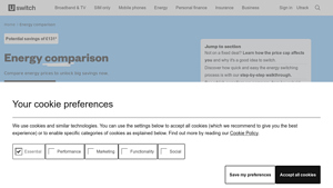 Compare Energy: Gas & Electricity Comparison - Uswitch - electric supplier comparison
