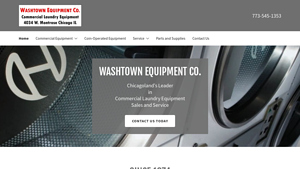Washtown Equipment Co. in Chicago, Illinois - coin operated laundry equipment supplier