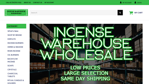 Wholesale Incense Warehouse - Wholesale Incense Imported & Domestic ... - incense supplier