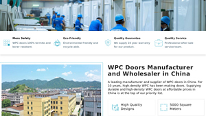 WPC Doors Manufacturer in China -Suncity - interior door supplier china