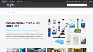Commercial Disinfectants, Sanitizers & Cleaners | Zogics - cleaning products supplier