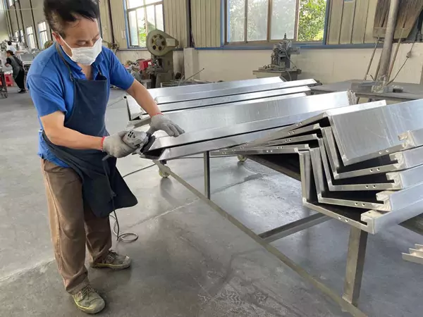 aluminum panel wall industrial application