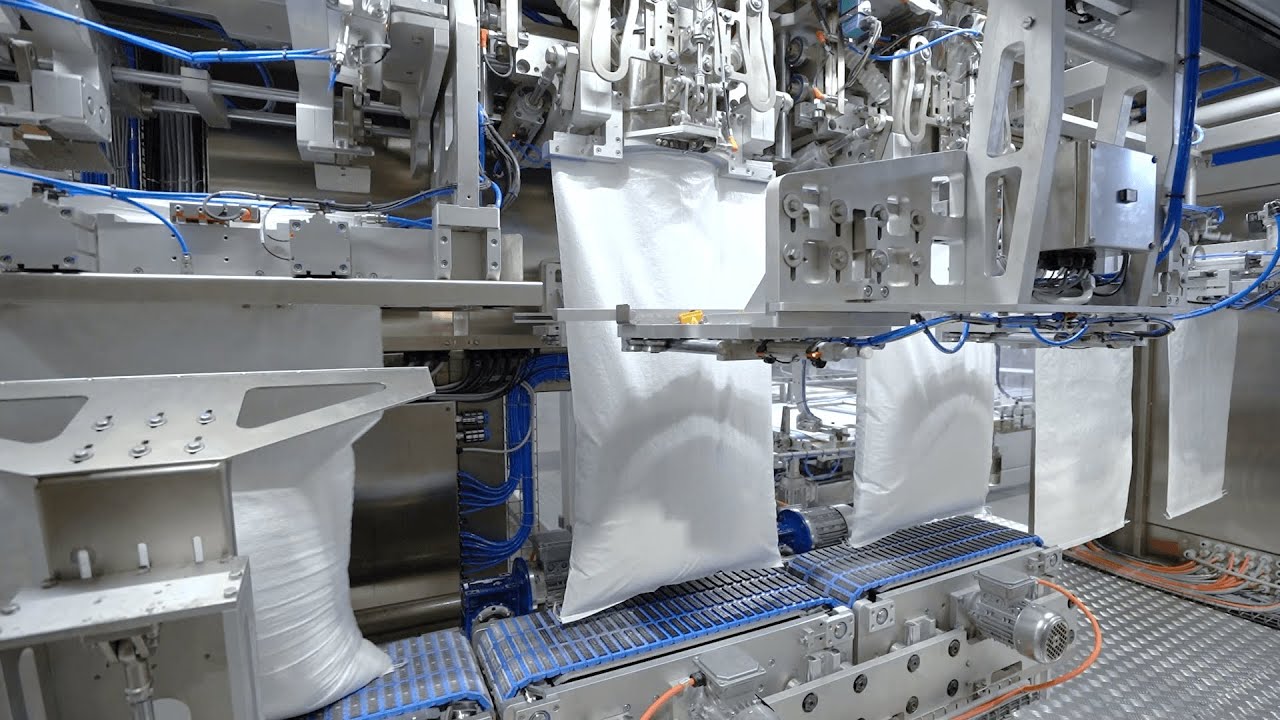 automatic bagging machines industrial application