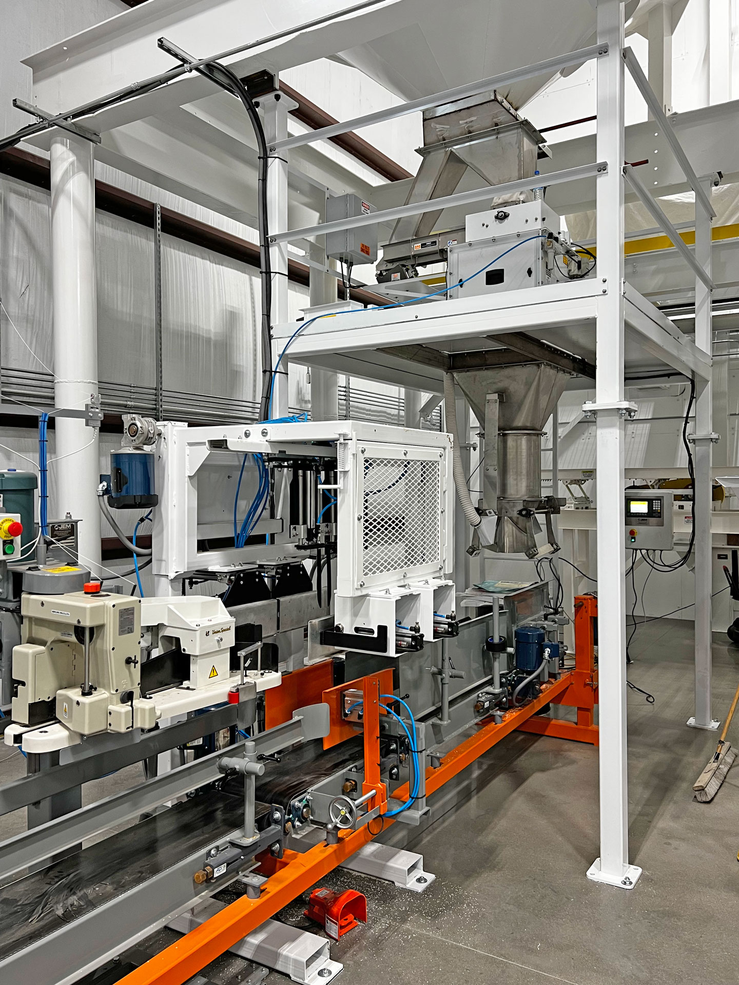 automatic bagging machines industrial application