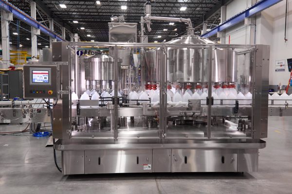 automatic bottle filling equipment industrial application