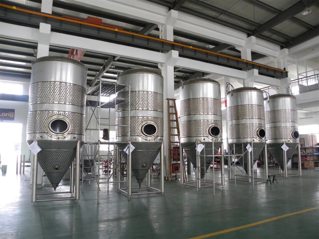 beer brewing tank industrial application