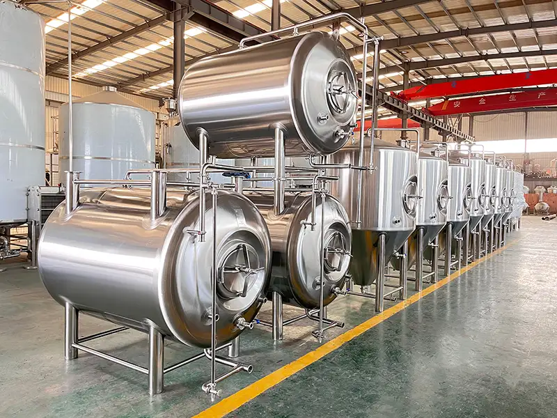 beer brewing tank industrial application