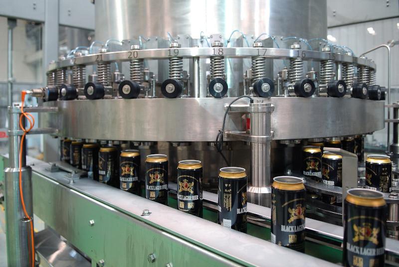 beverage canning machine industrial application