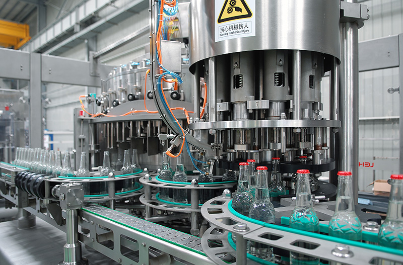 bottle filling machine industrial application