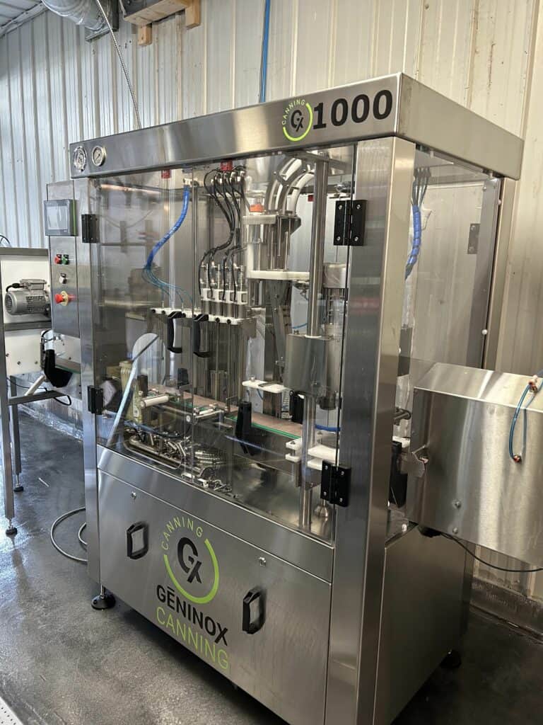 canning machines industrial application