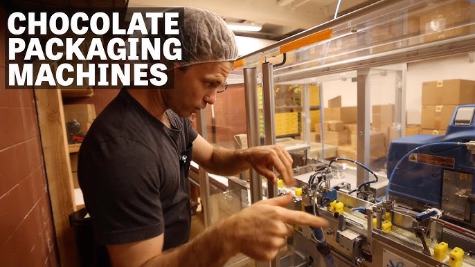 chocolate packing machine industrial application