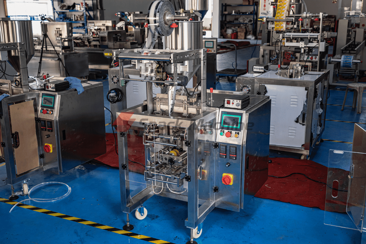 coffee pouches machine industrial application
