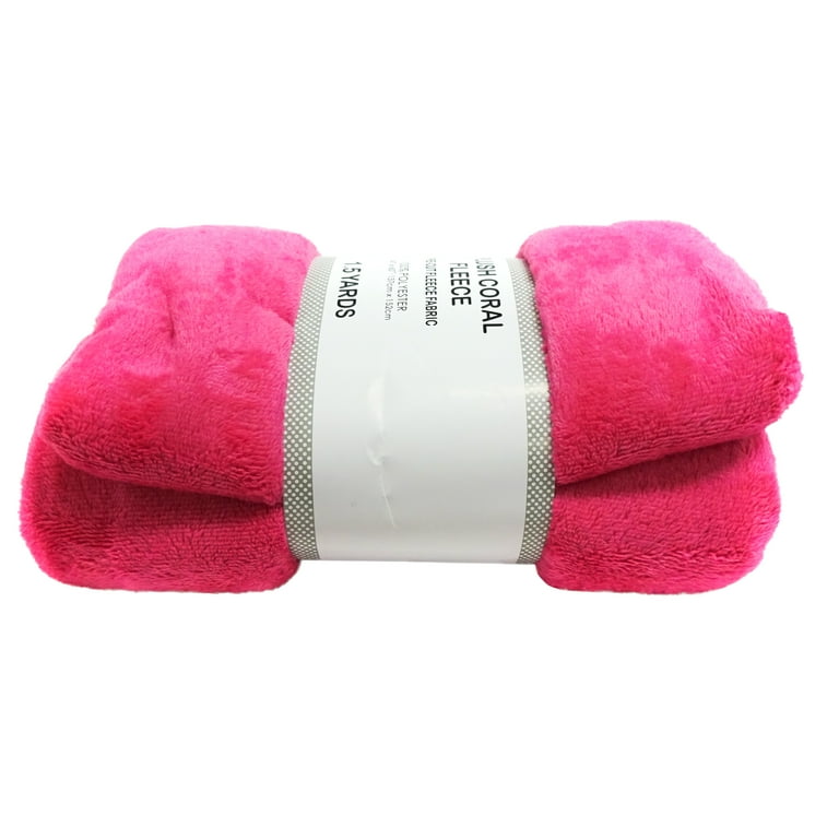 Illustrative example of coral fleece fabric from Google Search
