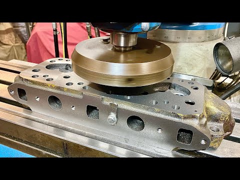 Illustrative example of cylinder head resurfacing machine from Google Search