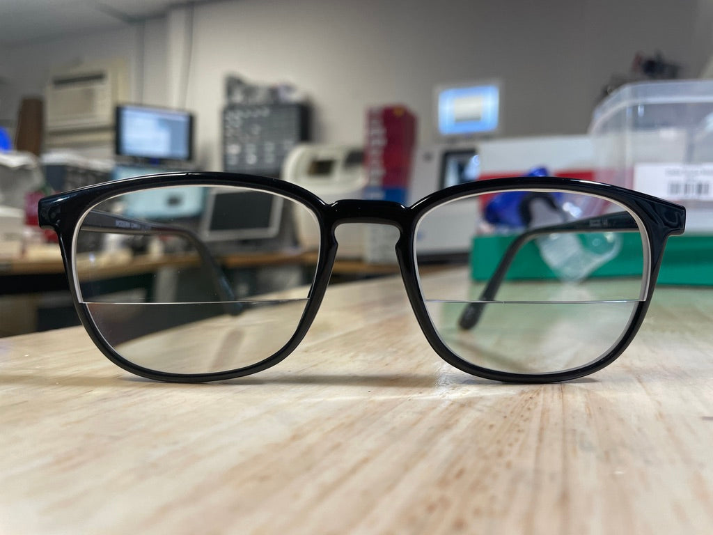 Illustrative example of executive bifocal lens from Google Search