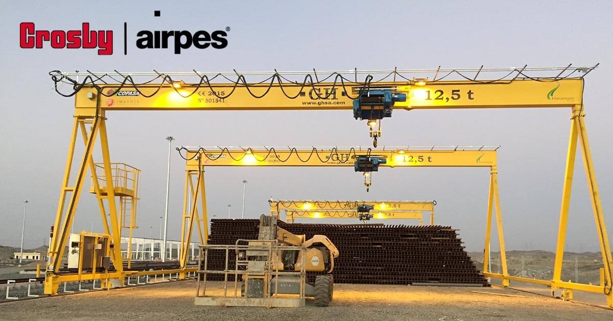 Illustrative example of gantry crane from Google Search