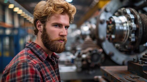 male hair units industrial application