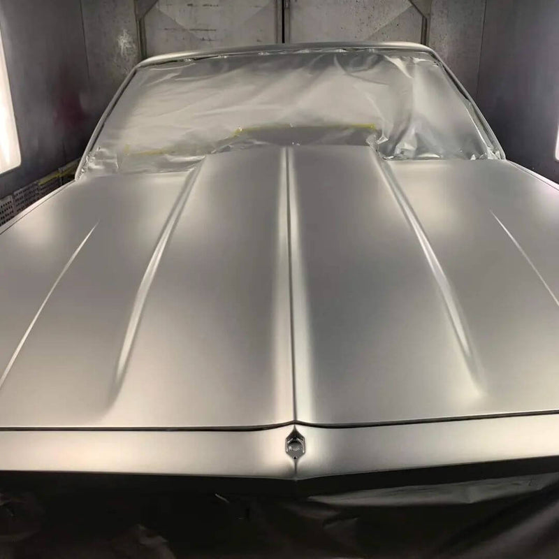 Illustrative example of metallic silver car paint colors from Google Search