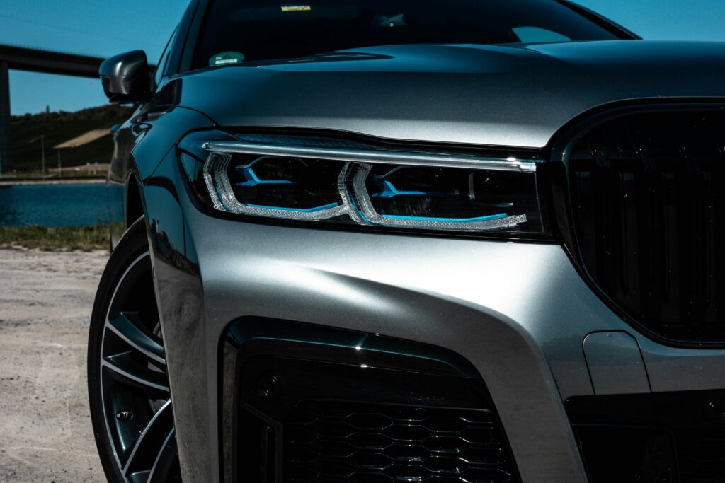Illustrative example of metallic silver car paint colors from Google Search