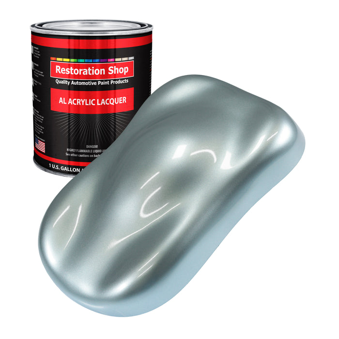 Illustrative example of metallic silver car paint colors from Google Search
