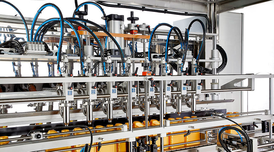 oil filling machine industrial application