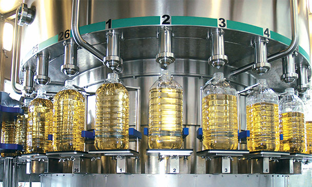 oil packing machine industrial application