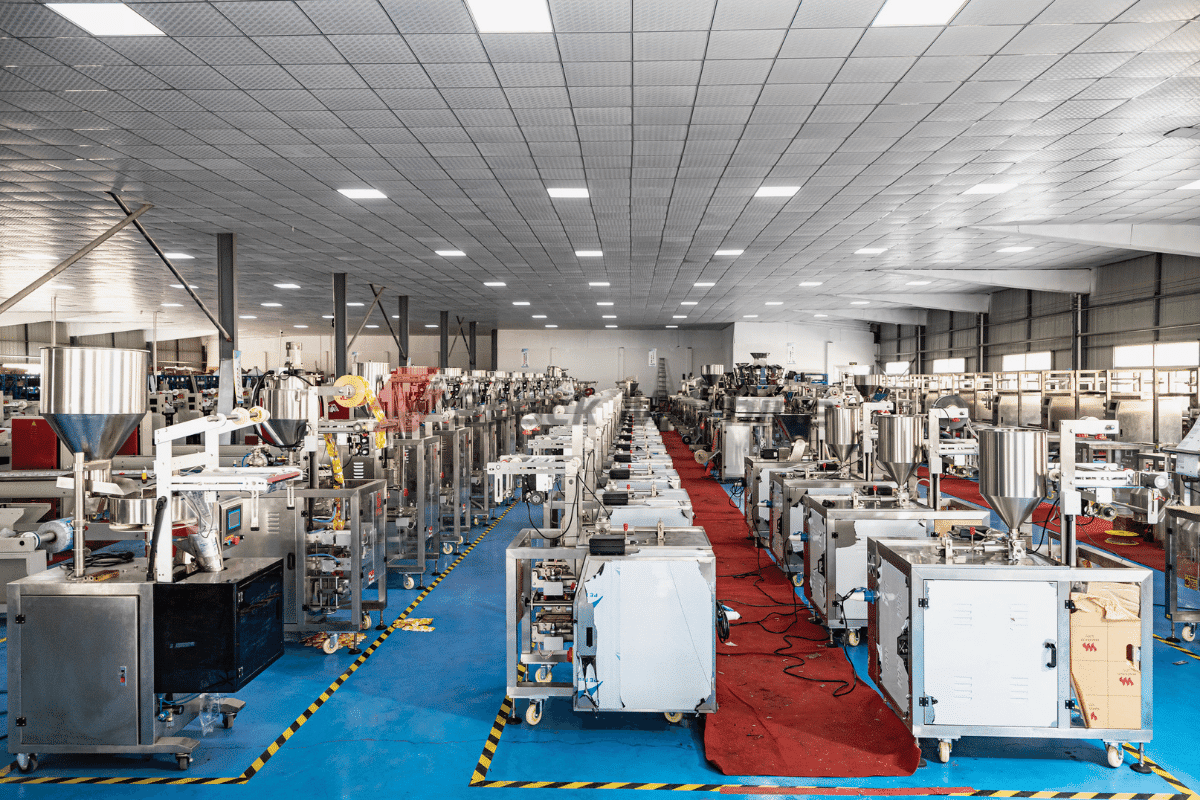 packaging machinery industrial application