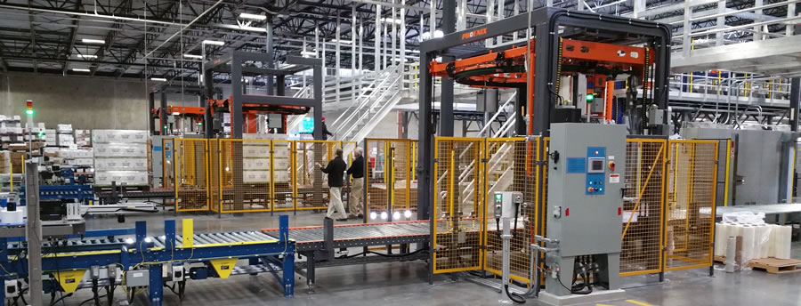 pallet shrink wrap machine equipment