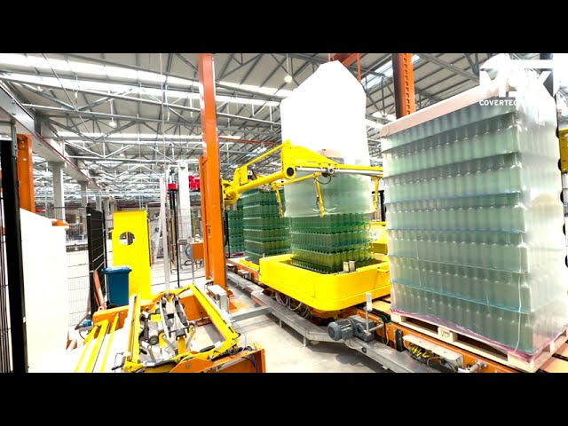 pallet shrink wrap machine industrial application