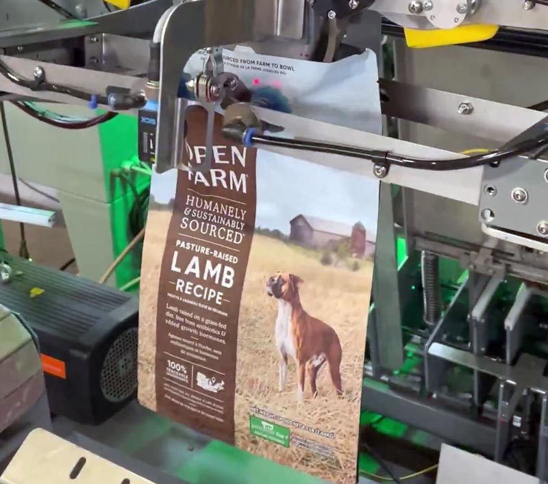 pet food packaging industrial application