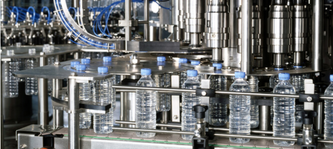 plastic bottle making machine industrial application