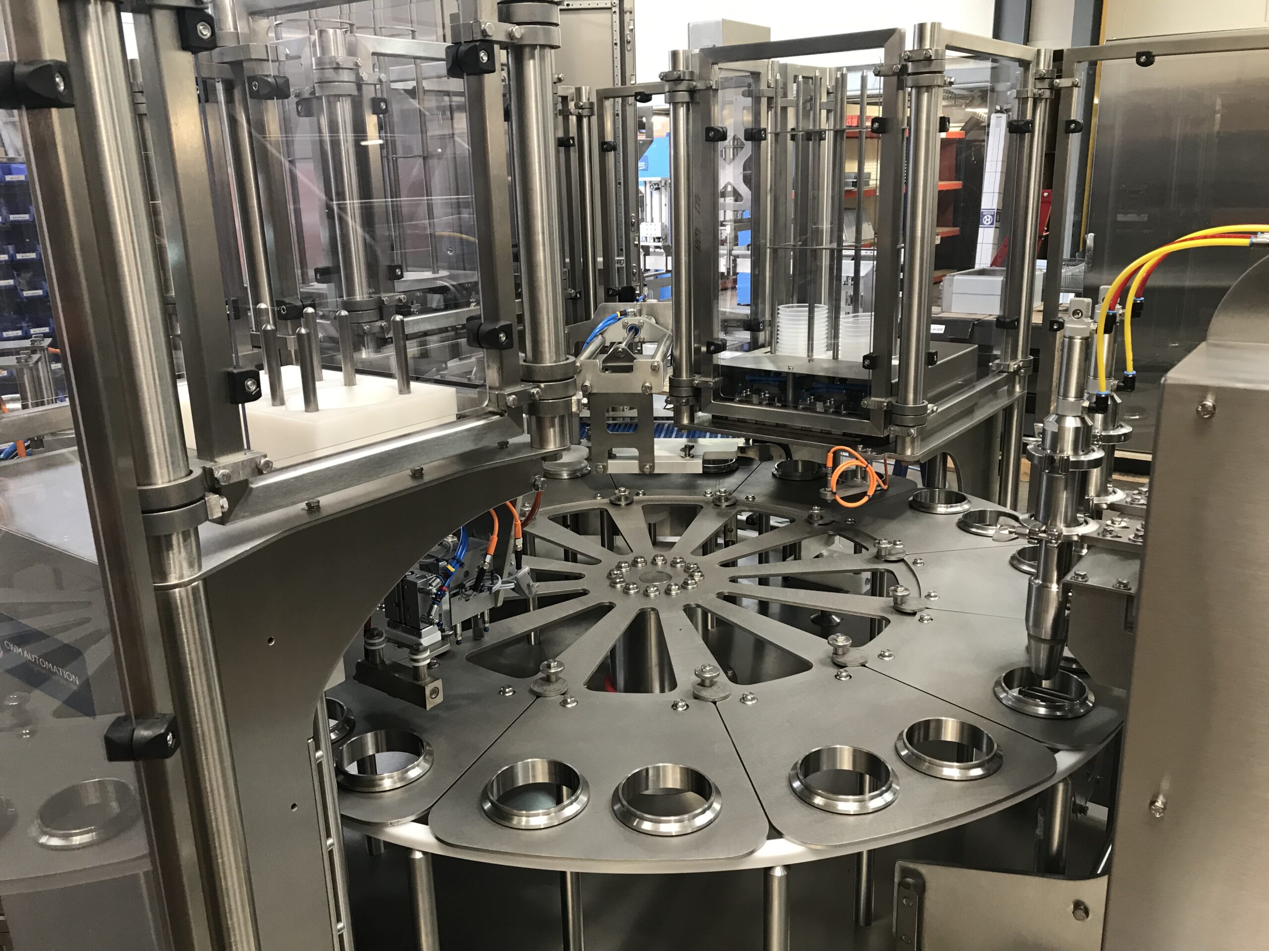 rotary filling industrial application