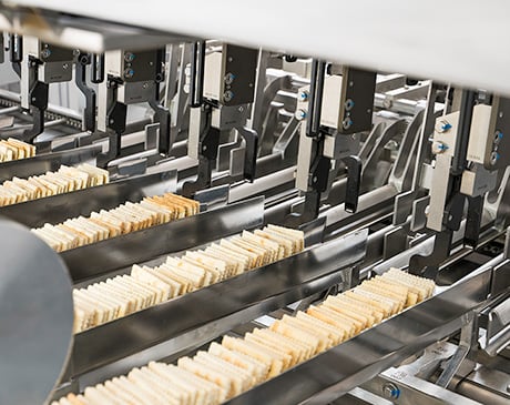 snacks packing machine industrial application