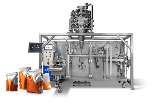 snacks packing machine industrial application