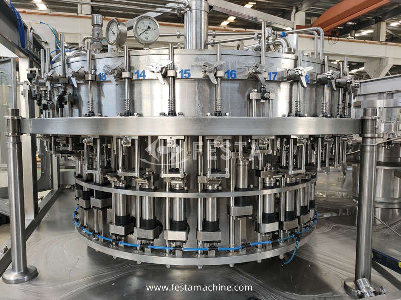 soda filling machine industrial application