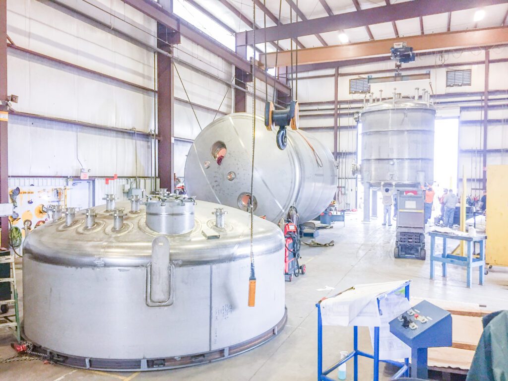 stainless steel storage tank industrial application