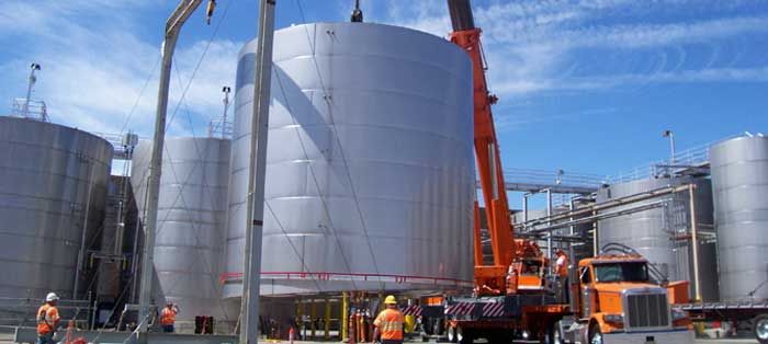 stainless steel wine tanks industrial application