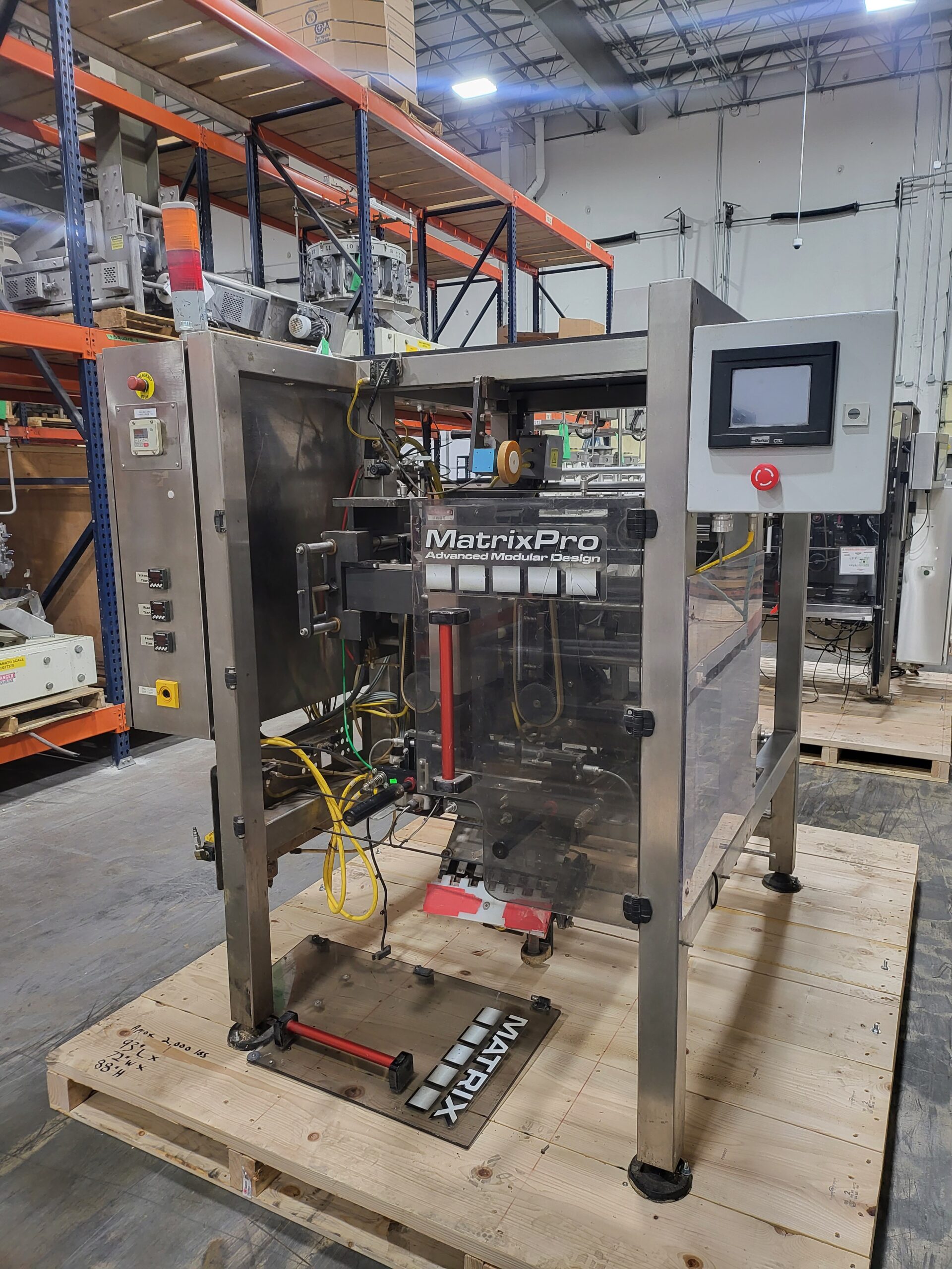 vertical sealing machine industrial application