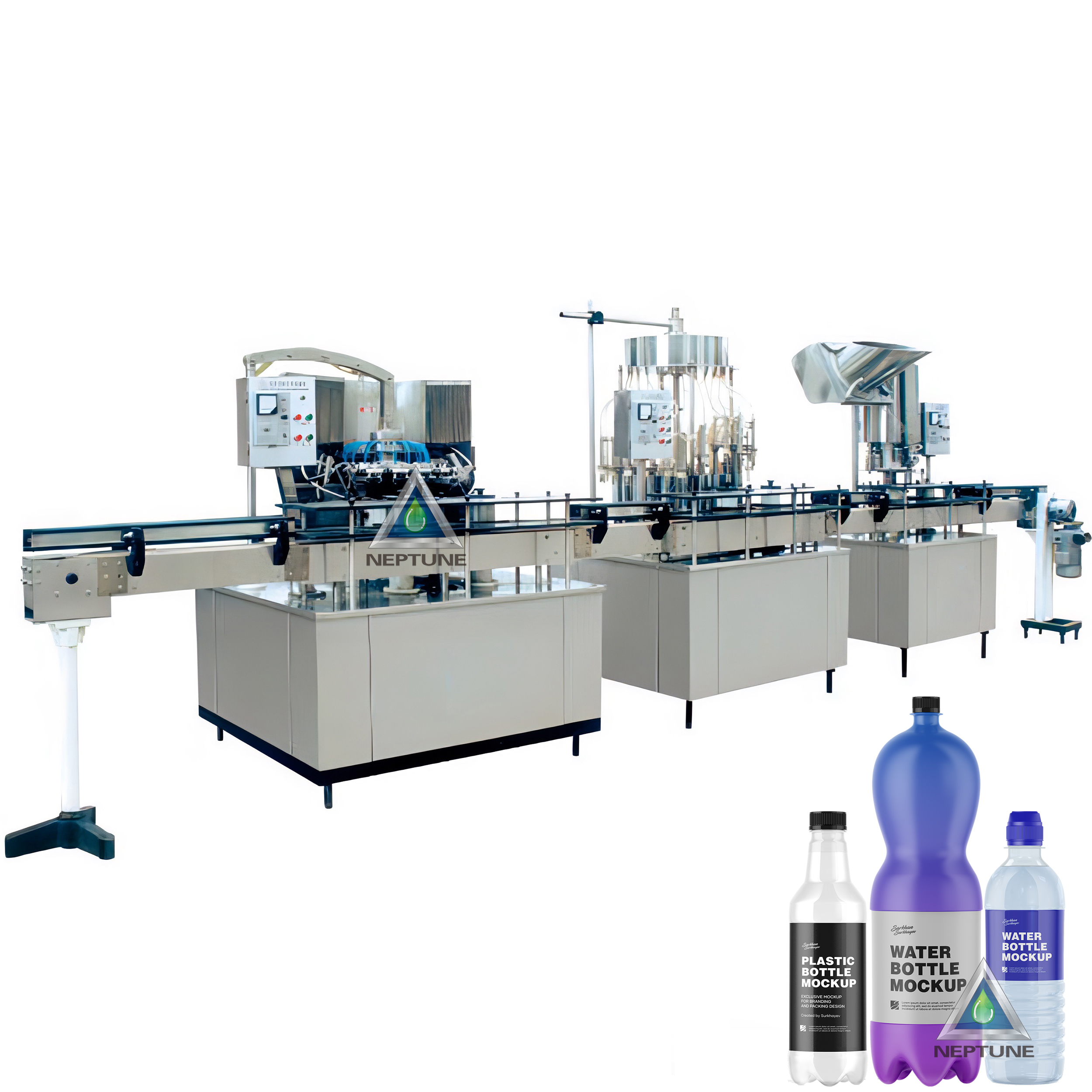 water bottling machine industrial application