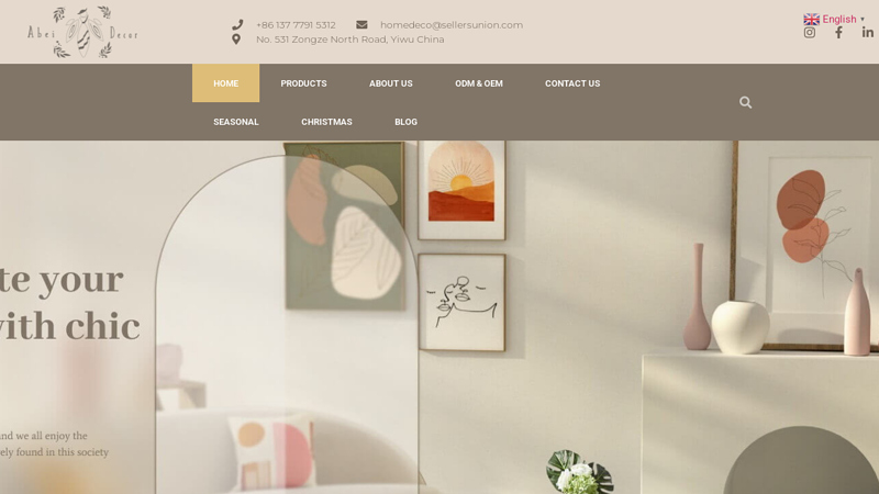 China Home Decor Wholesale Supplier: HOME