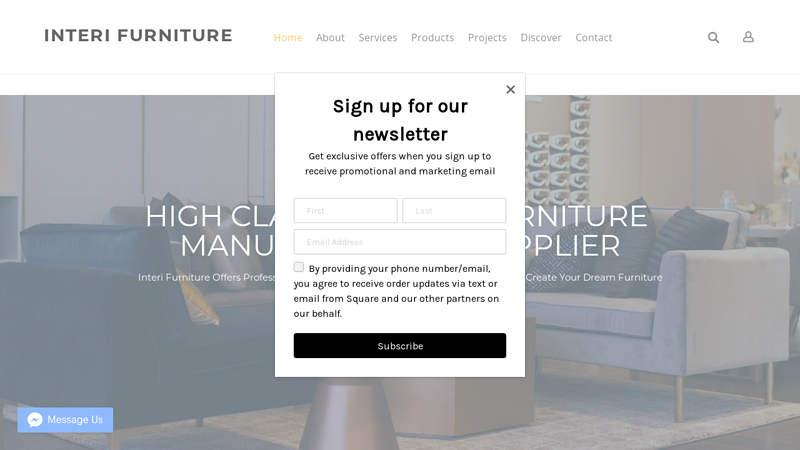 INTERI FURNITURE - China Custom Furniture Supplier and ...