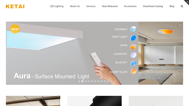 KETAI Lighting | LED Lighting Manufacturer & Exporter from China