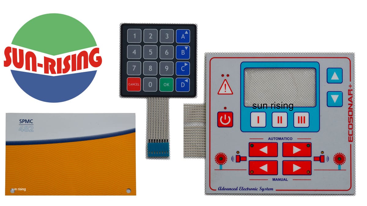 Sun Rising: Membrane Switches & Graphic overlay