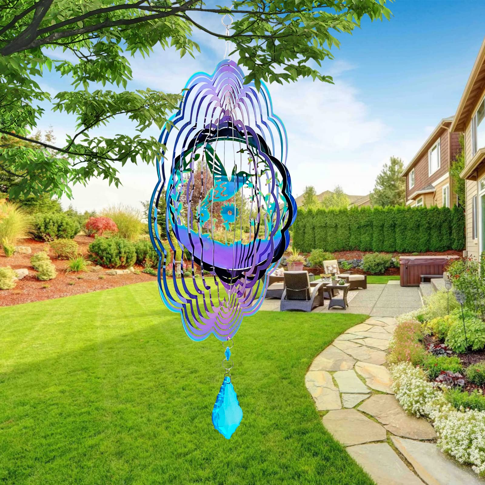 Wind Spinner_Hanging Spinner_Wind Chimes_Hongyuan craft